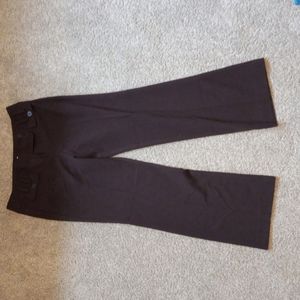 Ann Taylor Petite Dress Slacks in Dark Brown